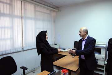 مراسم تجلیل از کارکنان معاونت آموزشی